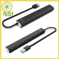 FK5F USB สำหรับโอนย้ายข้อมูลภายนอกอเนกประสงค์อย่างเป็นมืออาชีพฮับ3.0 4/7พอร์ตตัวแยก USB สวิทช์ไฟ LED ส่วนตัว