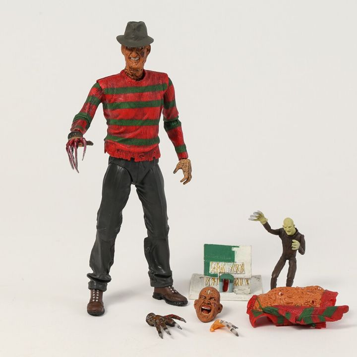 ของเล่นโมเดลของสะสมตุ๊กตาขยับแขนขาได้สำหรับ-freddy-krueger-7