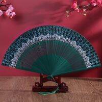 Color Changing Crown Fan Folding Fan Lace Color Changing Fashion Folding Fan Japanese Style And Style Hanfu Photography Fan