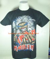 เสื้อวง IRON MAIDEN ไอเอิร์นเมเดน ไอร่อน ไซส์ยุโรป เสื้อยืดวงดนตรีร็อค เสื้อร็อค  PTA1762 ส่งจาก กทม.