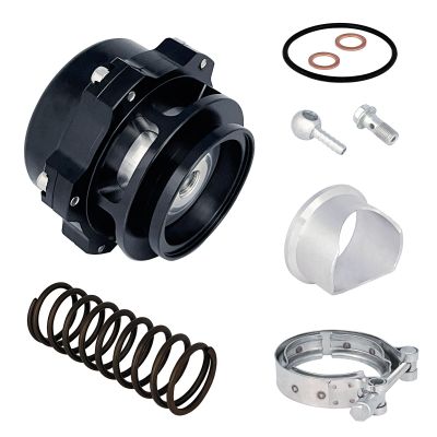 “：{}” Universal 50Mm V-Band Blow Off Valve BOV Q Typer With Weld On Aluminum Flange 35 PSI With Logo High Quality