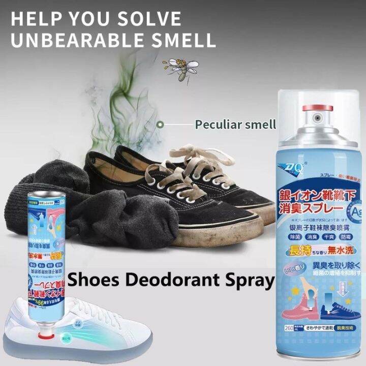 Japan silver ion deodorant spray shoe deodorant footwear deodorant foot