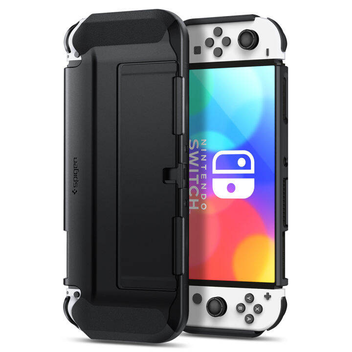 Spigen Nintendo Switch OLED Case Thin Fit with Kickstand Slim Fit