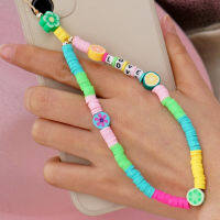 Soft Lady Color Pottery Phone Multi Gift Girls Keys Strap Mobile Fruit Chain