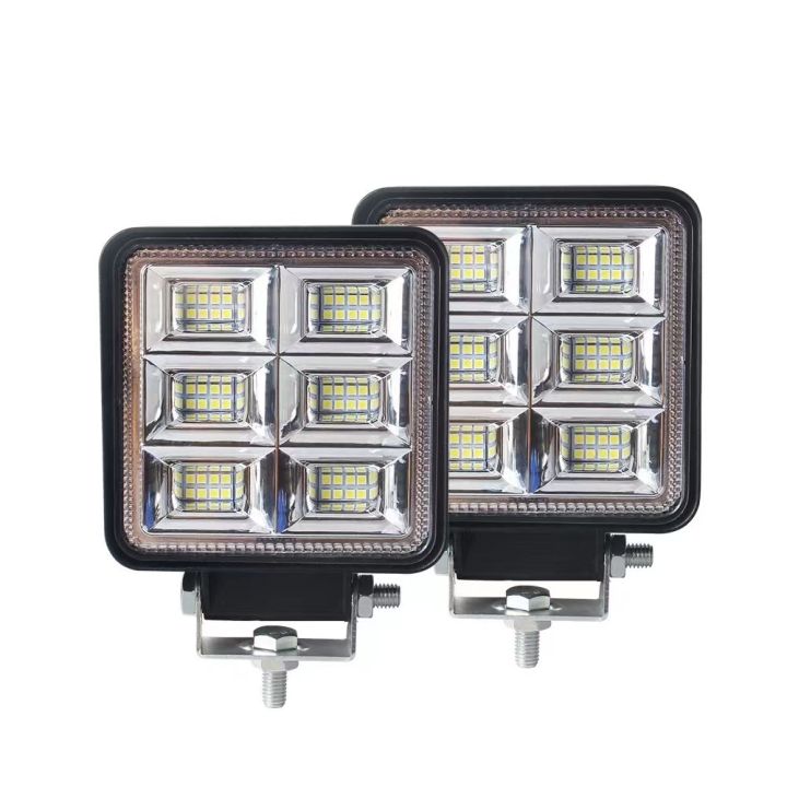 48led-144w-สว่างตาแตก-ไฟสปอตไลท์รถยนต์-12v-24v-กระพริบ