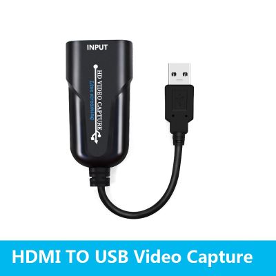 HDMI To USB Video Catpure Card USB HD 1 Way Video Card Converter adapter for Windows XP/Vista/7/8/10 Adapters Cables