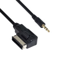 CY Media In AMI MDI to Stereo 3.5mm Audio Aux Adapter Cable for Car Benz &amp; Cell Phone