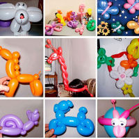 100pcs Colorful Long Balloon Clown Moing Balloons Children Toys Wedding Decoration Hot Festive &amp; Party Supplies