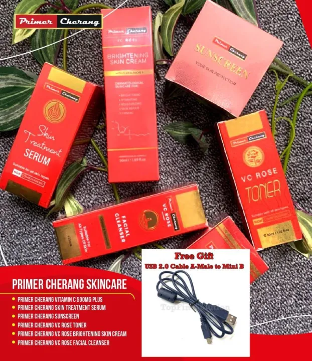 Primer Cherang SkinCare With Free Gift Lazada