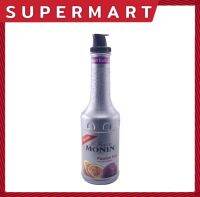 SUPERMART Monin Passion Fruit Fruit Based Preparation (Puree) 1,000 ml. เสาวรส ฟรุ๊ต เบส เพรพเพอเรชั่น (ผลิตภัณฑ์สมูทตี้และแต่งหน้าขนม) ตรา เลอ ฟรุ๊ต เดอ โมนิน 1,000 มล.#1108221