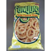 Enjoy food together? Funyuns Onion Flavored Rings ข้าวโพด อบกรอบ รสหัวหอม ฟันยันส์ 163 มีจำนวนจำกัด