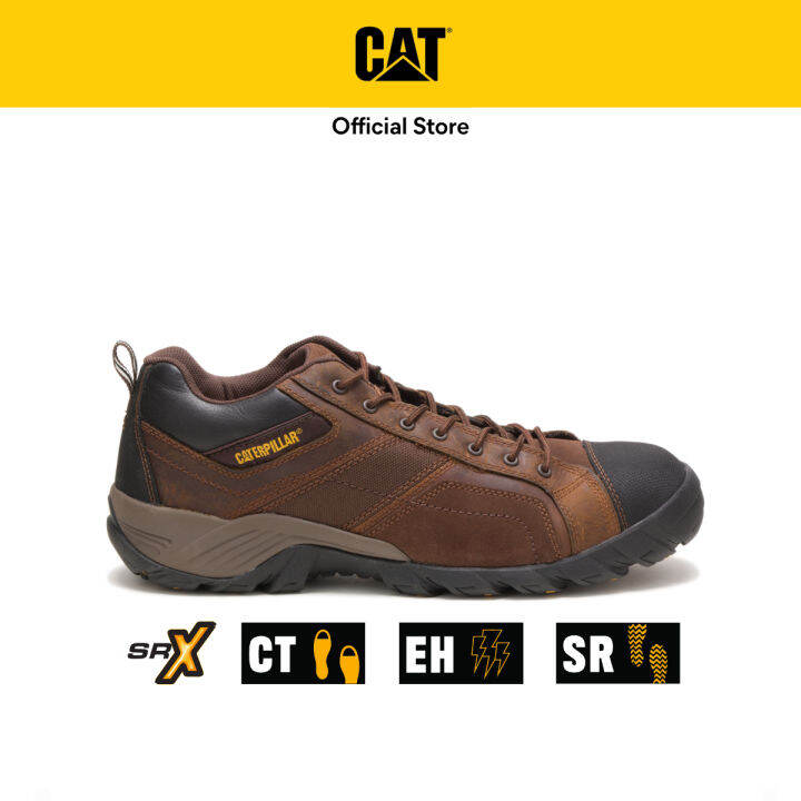 Caterpillar Men's ARGON Composite Toe Work Shoe Dark Brown (P89957