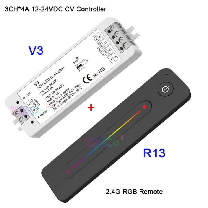 r11สไลด์แบบสัมผัสบางพิเศษ-r12-r13สีเดียว-ct-rgb-rf-รีโมทคอนโทรล2-4g-ทำงานร่วมกับตัวรับ-v2-v1สำหรับแถบไฟ-led