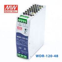 Mean Well WDR-120-24 180-550VAC แรงดันไฟฟ้าขาเข้า Meanwell DC 24V 5A 120W เอาต์พุตเดี่ยวอุตสาหกรรม DIN RAIL Power Supply