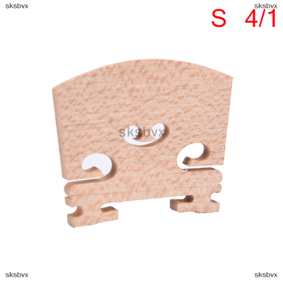 sksbvx 1pcs 1/4 1/2 3/4 4/4เครื่องดนตรีไวโอลิน fiddle Bridge ไม้ติดตั้งใหม่