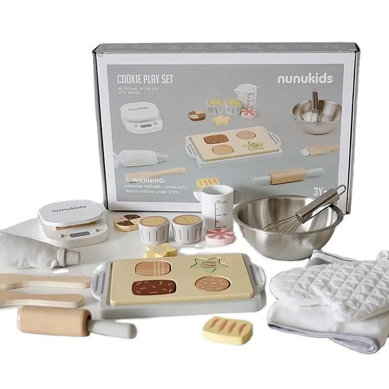 Wooden Children's Home Baking Set