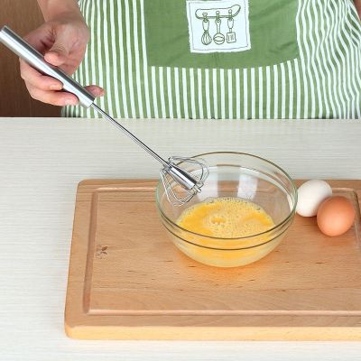 Stainless Easy Whisk Mixer Egg Cream Stirrer Sauce Shaker Cake Blender Beater