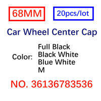 20pcslot 68mm 56MM 10pin Car Wheel Center Hub caps Rim Caps Covers 36136850834 For 1 3 5 7 X3 X5 36136783536 Car Accessories