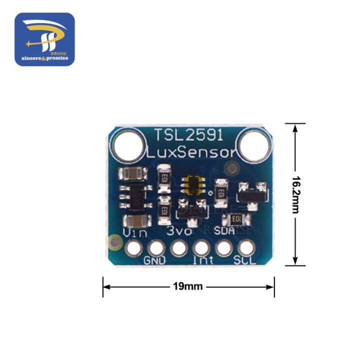 tsl2591-iic-i2c-light-sensor-breakout-module-high-dynamic-range-digital-board-tsl25911fn-3-3v-5v-diy-electronic-for-arduino-replacement-parts