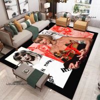 Non -slip carpet Singer Taylor-Swift pattern carpet living room bedroom carpet yoga mat photography props area rug birthday gift