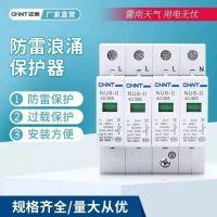 Chint T2 secondary surge protector NU6-40KA2P3P4P/120KA surge arrester