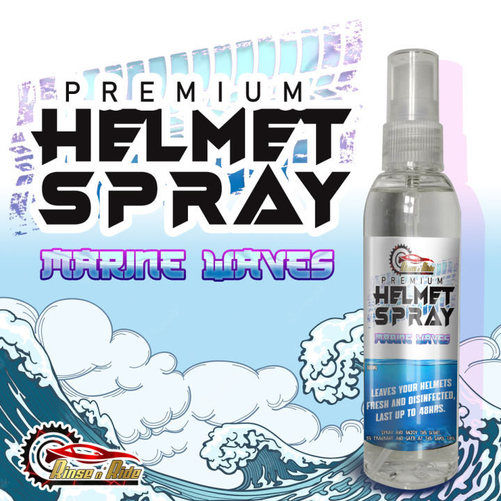 MARINE WAVES HELMET SPRAY MOTORCYCLE HELMET AND ACCESSORIES