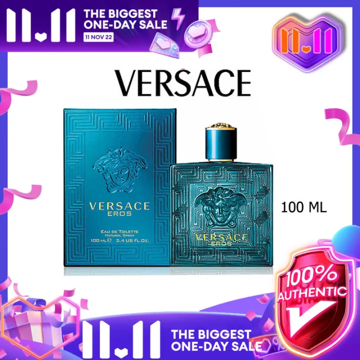 【100 Authentic Perfume】Versace Eros Homme EDT 100ml Versace Perfume