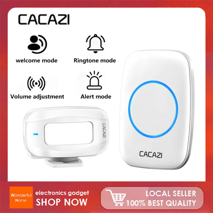 【Philippine spot】CACAZI M10 smart sensor doorbell Infrared
