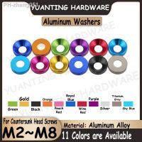 3Pcs 10Pcs M2 M2.5 M3 M4 M5 M6 M8 Colourful Anodized Aluminum Washers for Countersunk Head Screws Gasket RC Car Accessories