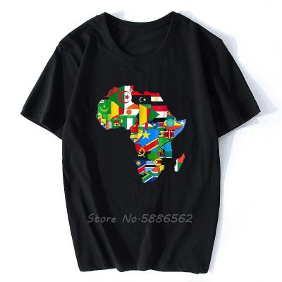 Africa Print Shirt Men | Shirt Africa Map | African Countries Shirt | Africa Tshirts Men XS-6XL
