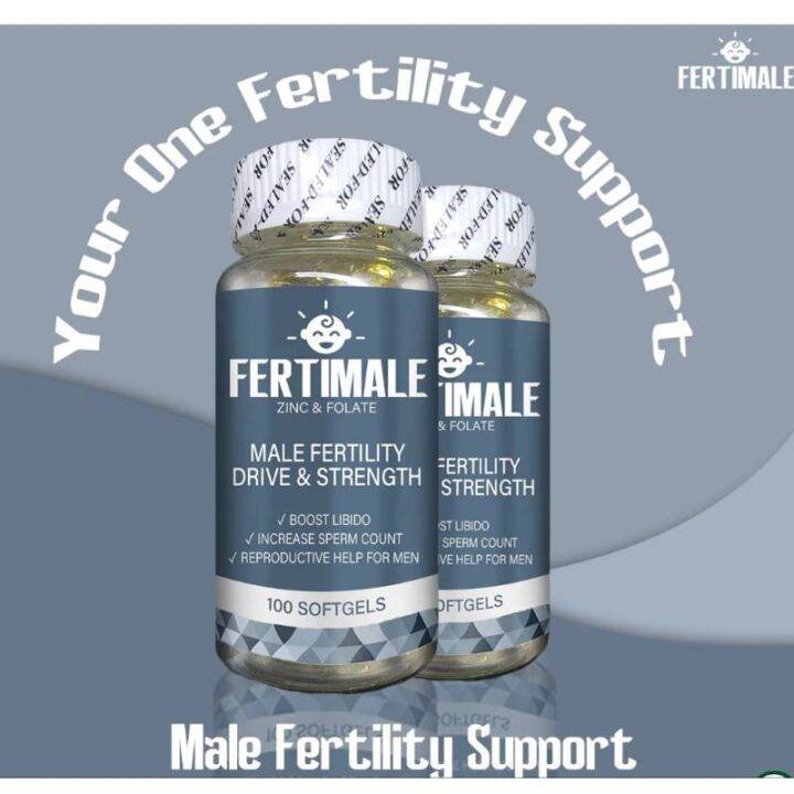 FERTIMALE ZINC FOLATE MALE FERTILITY DRIVE STRENGTH BOOST