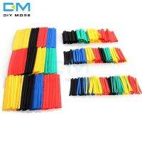 【cw】 164PCS Car Electrical Cable Tube kits Polyolefin Shrink Tubing Wrap Sleeve Assorted 8 Sizes Mixed Color