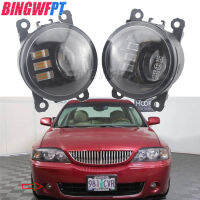 รถจัดแต่งทรงผมด้านหน้า foglight โคมไฟสำหรับ Lincoln LS Sport 2006ที่มีคุณภาพสูงคู่ LED ไฟตัดหมอกโคมไฟ H11 DRL 12โวลต์ *