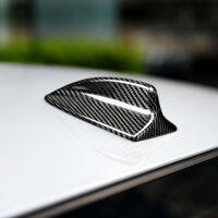 คาร์บอนไฟเบอร์รถยนต์หลังคา Shark Fin Antenna สำหรับ BMW 1 3 Series M M3 M5 E46 e90 E92-sdfwerwewewq