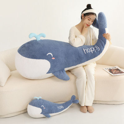 Pp Toy Whale Plush Cotton Doll Cartoon Pillow Children Gift Companion Perfect