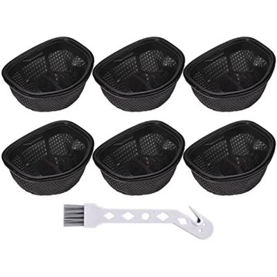 6 Pack Dust Cup Filter for Shark UltraCyclone Pro/Pet Pro+ Cordless Handheld Vacuum CH901,CH950,CH951,Part XFTRCH900