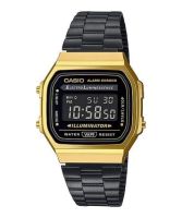 [ของแท้] Casio นาฬิกาข้อมือ รุ่น A168WEGB-1BDF นาฬิกาผู้ชาย นาฬิกาผู้หญิง นาฬิกา