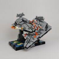 MOC-111499การต่อสู้กับ Scarif (Diarama Collection - Rogue 1) บล็อคก่อสร้างโมเดลตัวต่อของเล่นของขวัญสำหรับเด็ก