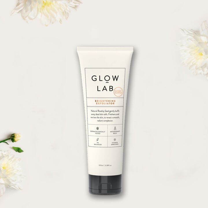 Glow Lab Brightening Exfoliator 100ml โกล์ว แลบ ไบร์ทเทนนิ่ง เอ็กซ์ฟอลิ ...