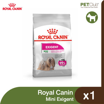 [PETClub] Royal Canin Mini Exigent - สุนัขโต พันธุ์เล็ก ช่างเลือกอาหาร 2 ขนาด [1kg 3kg.]