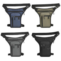 กระเป๋าเข็มขัดขากันน้ำ Outdoor Motorcycle Molle Waist Fanny Pack Pouch