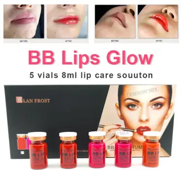 8ml BB Lip Glow Ampoule Serum Starter Kit Lip Gloss Pigment Coloring  Treatment