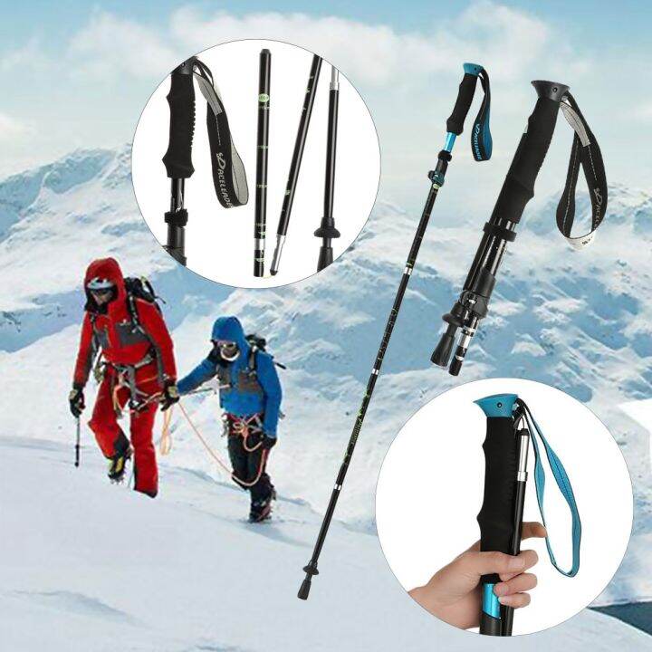 Ultralight Foldable Walking Sticks Portable escopic Stick Folding ...