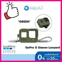 GoPro Sleeve+Lanyard For Gopro 8 Turtle Green (เคส+สายคล้อง สำหรับ GOPRO HERO 8 BLACK) เคสซิลิโคนกันกระแทก ของโกโปรแท้ ของไทย