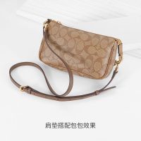 suitable for COACH Fit Mahjong Bag Replacement Leather Shoulder Strap Messenger Adjustable Backpack With Accessories Armpit