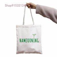 【CW】 Namjooning Kawaii Print Shopper Fashion shopper shoulder bags Tote bagDrop Ship