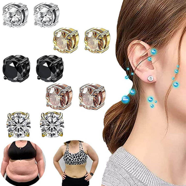 Unisex Acupuncture Point Earrings Weight Loss Earring Bio