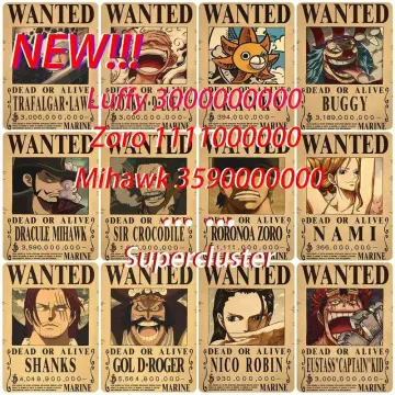 Ace Wanted poster one piece bounty (2023 updated price ) Poster