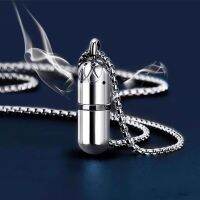 Fragrance Necklace Mens Perfume Bottle Pendant Enhancer Lovers Anniversary