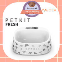 PETKIT FRESH ชามอาหารพร้อมระบบชั่งน้ำหนักแบบดิจิตอล (ลายวัวสีเทา) ช้วยให้คุณควบคุมปริมาณอาหารให้กับสัตว์เลี้ยงที่คุณรัก